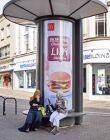 A pig of a McDonald&#039;s ad. Northampton. 22 April 2019 - STREET gallery