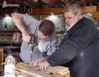 Creating the famous Christmas centrepiece at La Coctelera bar, Barcelona. 16 October 2019 - PEOPLE gallery