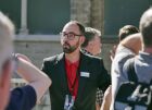 A guide, at Sagrada Familia, Barcelona. 16 October 2019 - PEOPLE gallery